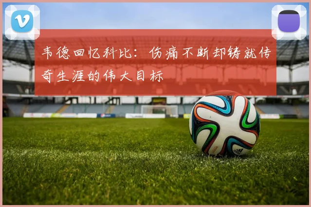韦德回忆科比：伤痛不断却铸就传奇生涯的伟大目标